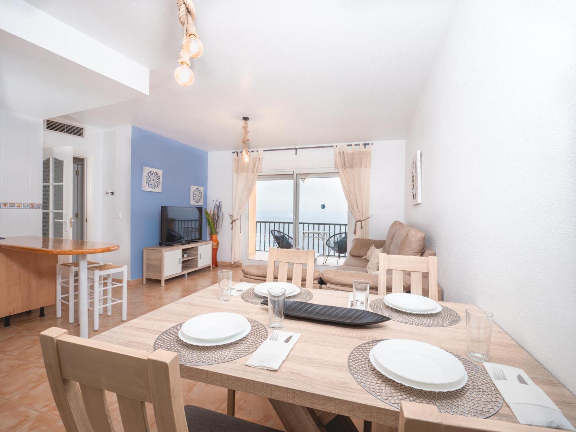 Apartamentos El Calon Playa クエバス・デル・アルマンソーラ エクステリア 写真